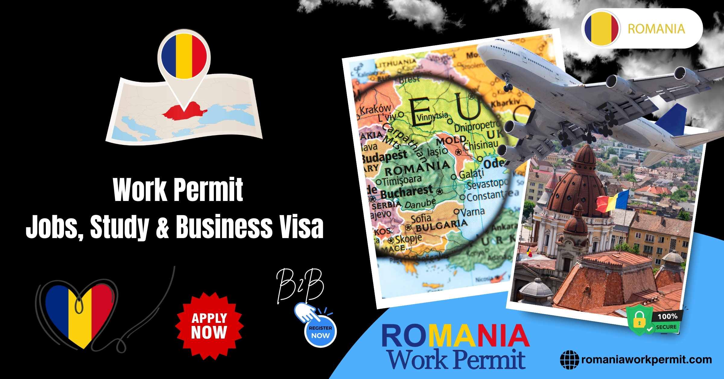 Romania Work Permit, Study, Jobs, and EU Blue Card Visa Requirements for Chilean Nationals